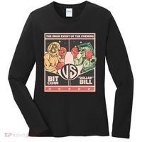 Bitcoin Vs Dollar Women's Long Sleeve Shirt thumb 0