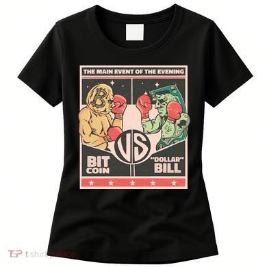 Bitcoin Vs Dollar Women's T-Shirt