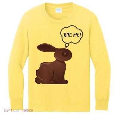 Bite Me! Kids Long Sleeve Shirt