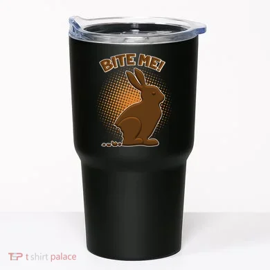 Bite Me! Chocolate Easter Bunny Tumbler