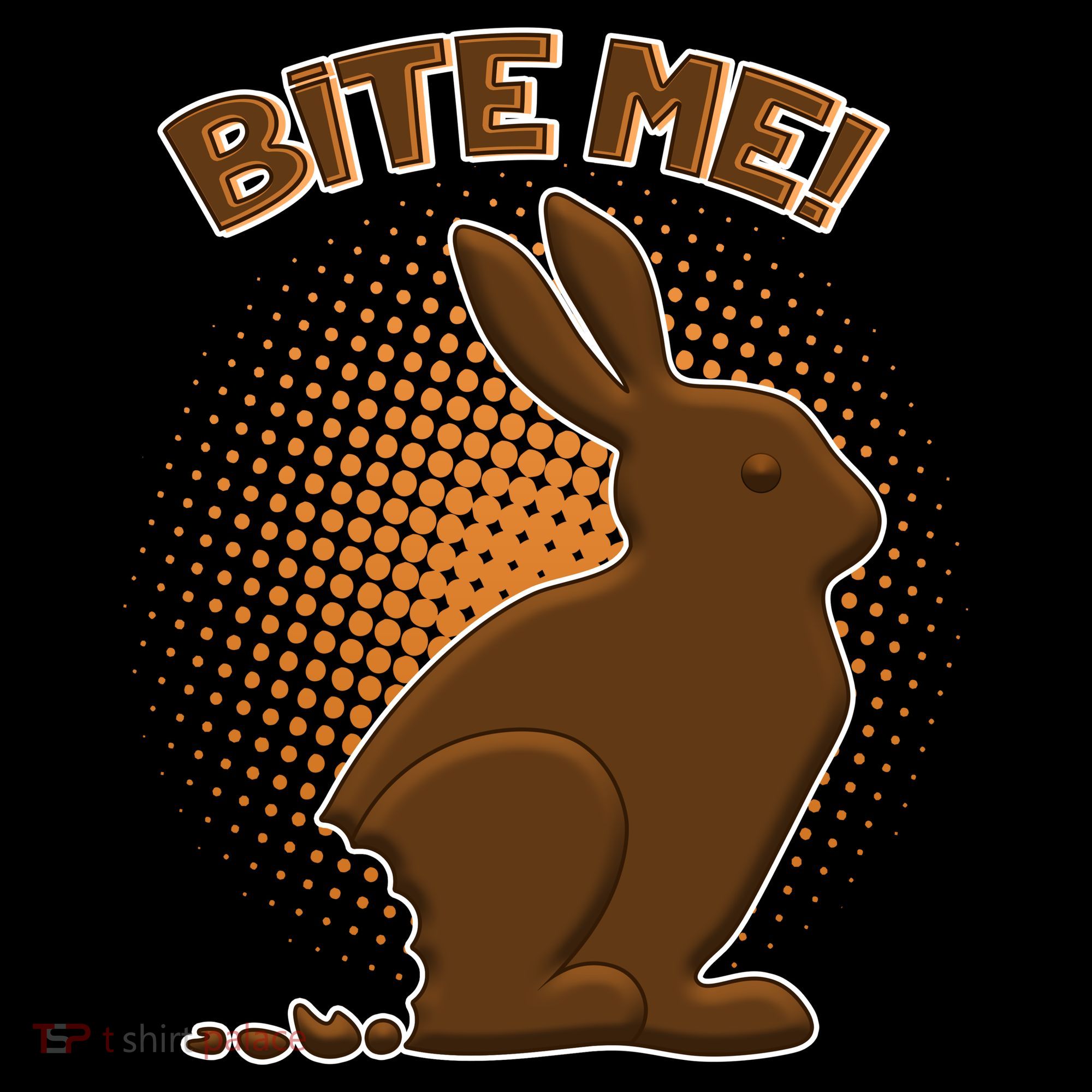 Bite Me! Chocolate Easter Bunny Ornament