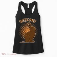 Bite Me! Chocolate Easter Bunny Women's Tank Top thumb 0