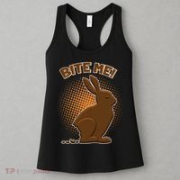 Bite Me! Chocolate Easter Bunny Women's Tank Top thumb 3