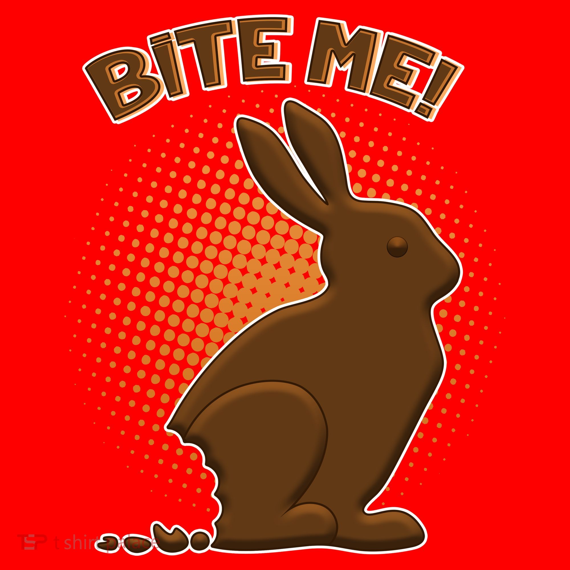 Bite Me! Chocolate Easter Bunny Santa Hat