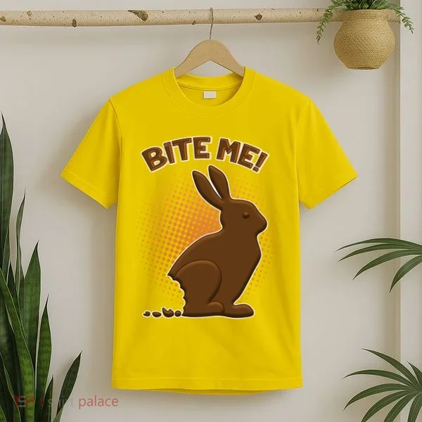 Bite Me! Chocolate Easter Bunny T-Shirt