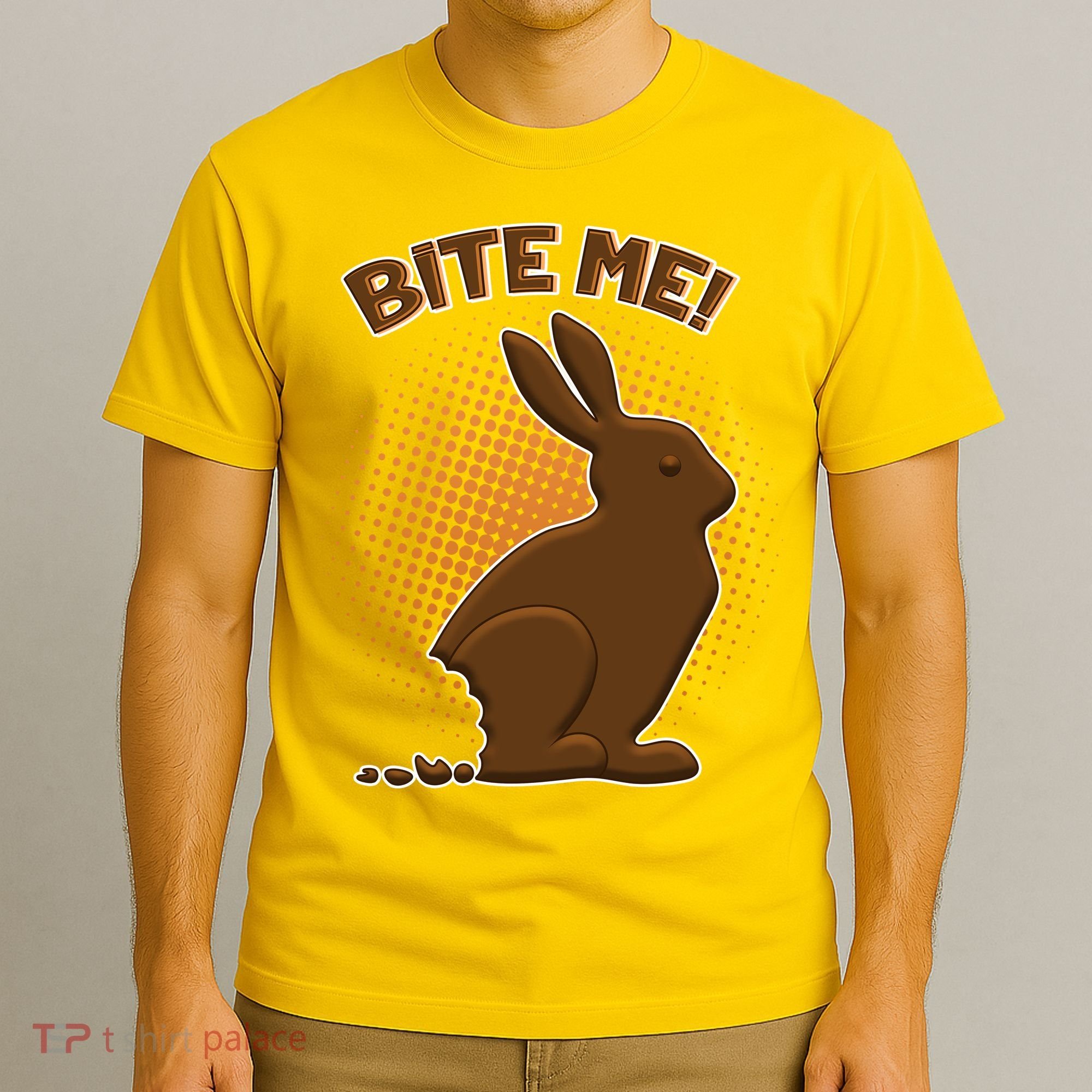 Bite Me! Chocolate Easter Bunny T-Shirt