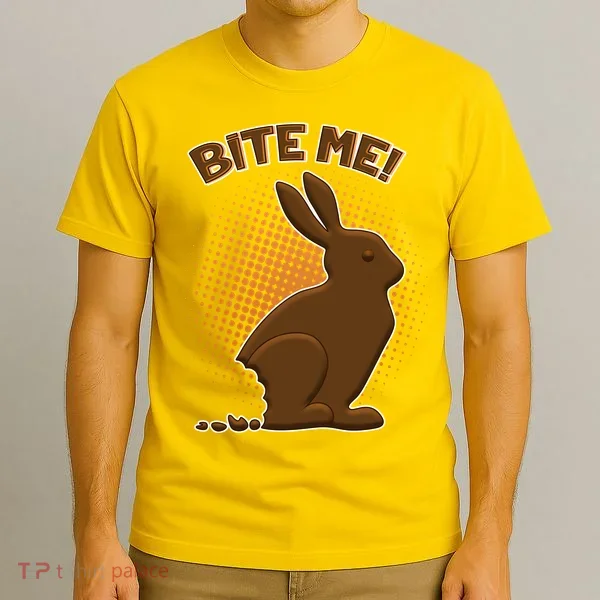 Bite Me! Chocolate Easter Bunny T-Shirt