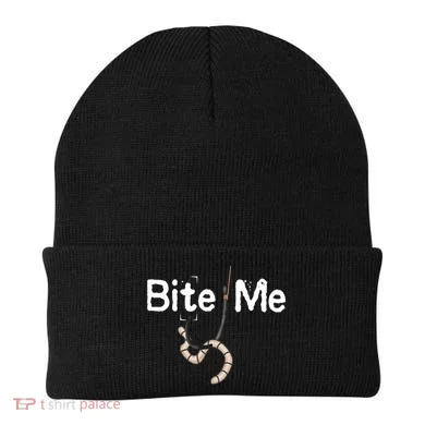 Bite Me Fish Hook Beanie