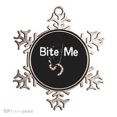 Bite Me Fish Hook Ornament