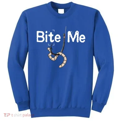 Bite Me Fish Hook Sweatshirt