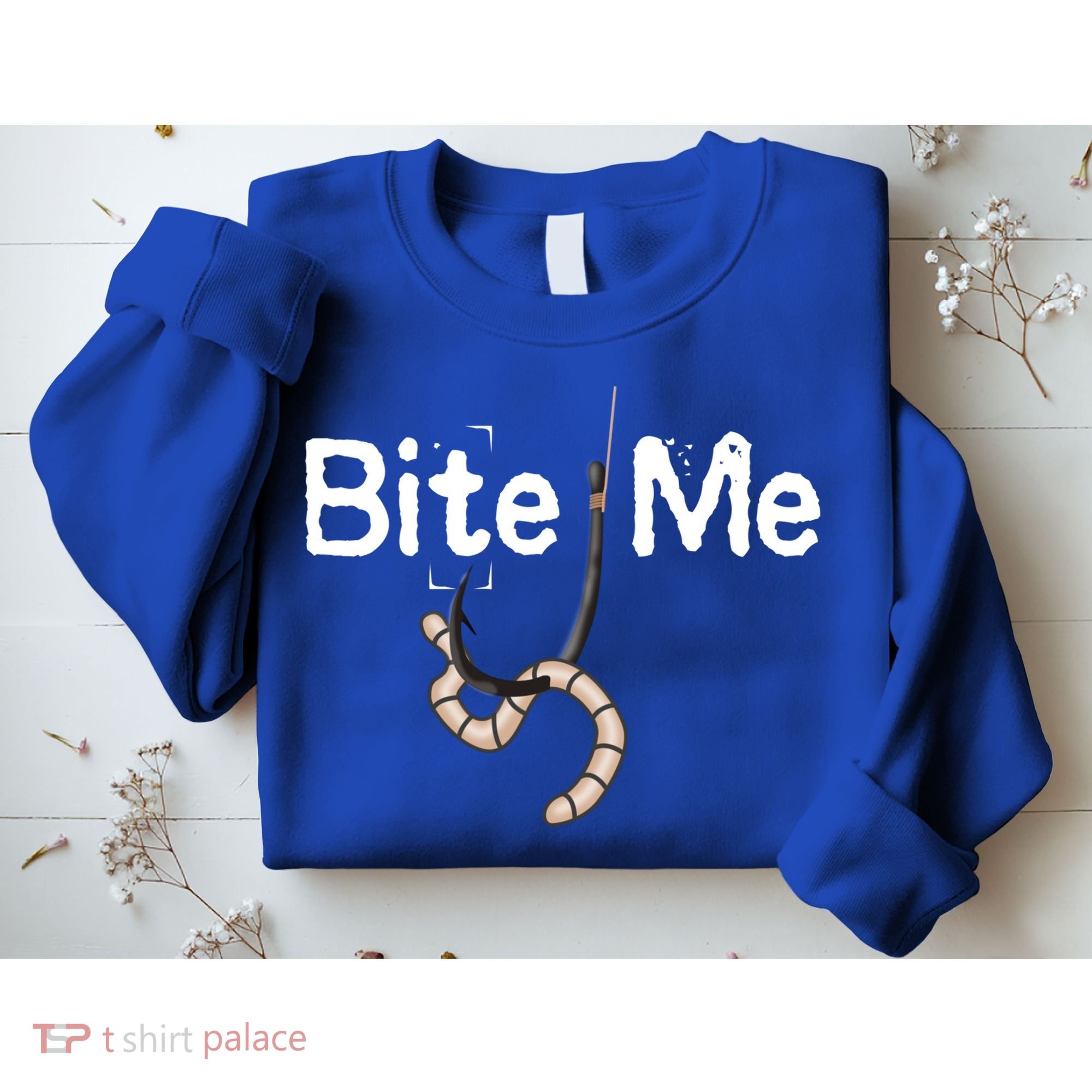Bite Me Fish Hook Sweatshirt