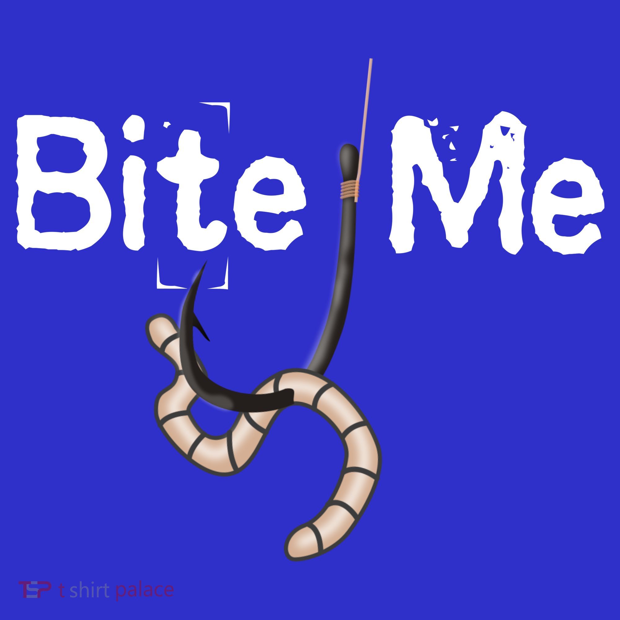 Bite Me Fish Hook Polo