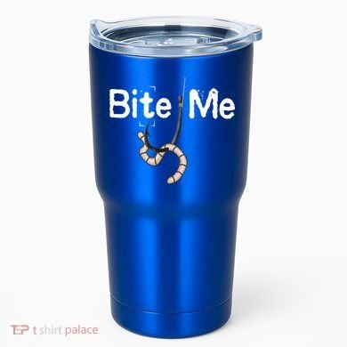 Bite Me Fish Hook Tumbler