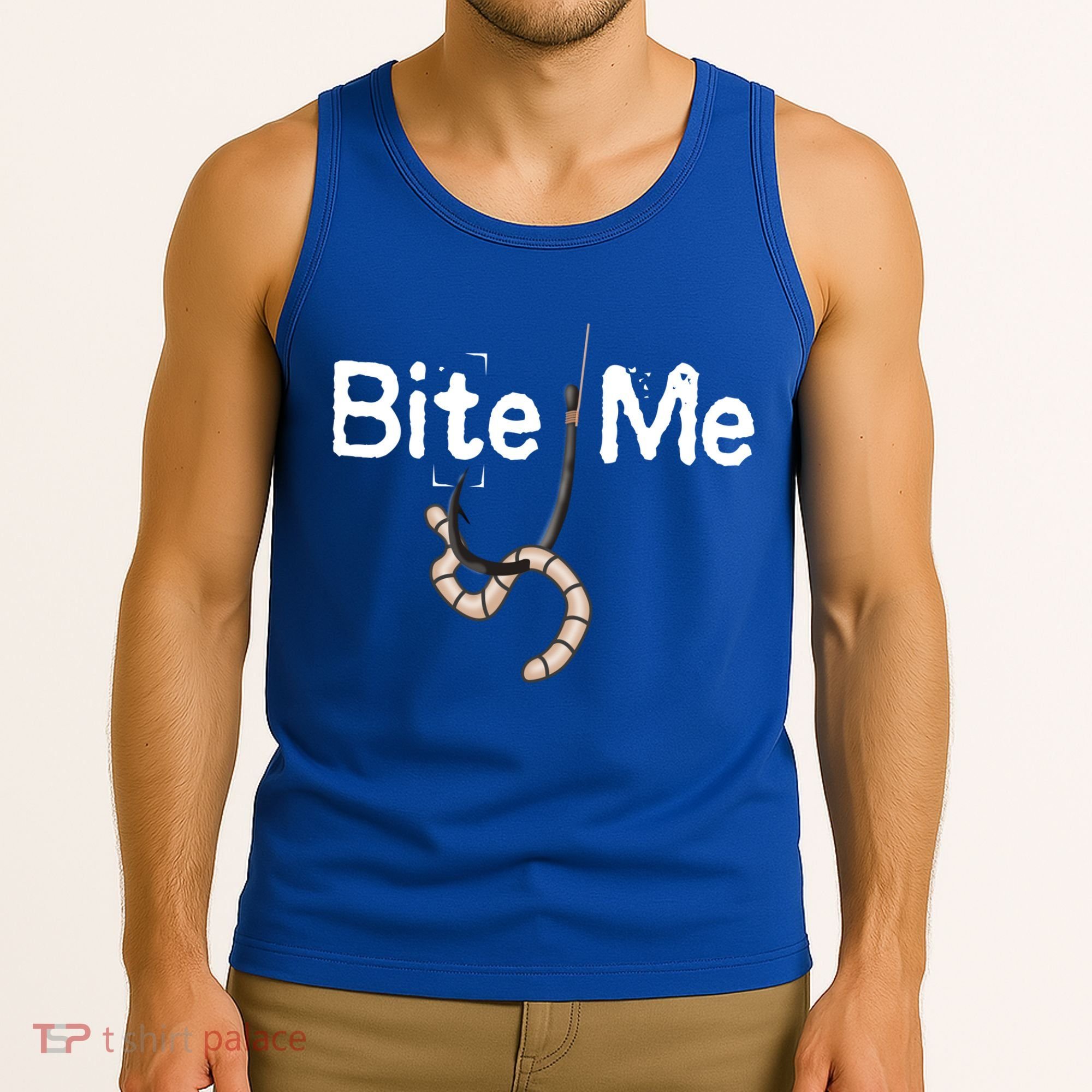 Bite Me Fish Hook Tank Top