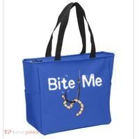 Bite Me Fish Hook Tote Bag thumb 2
