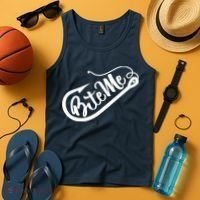 Bite Me Fish Hook Funny Fishing Tank Top thumb 4