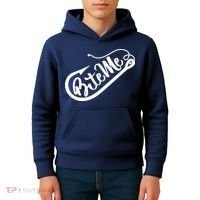 Bite Me Fish Hook Funny Fishing Kids Hoodie thumb 4