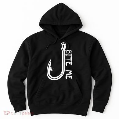 Bite Me Fishing Hook Hoodie