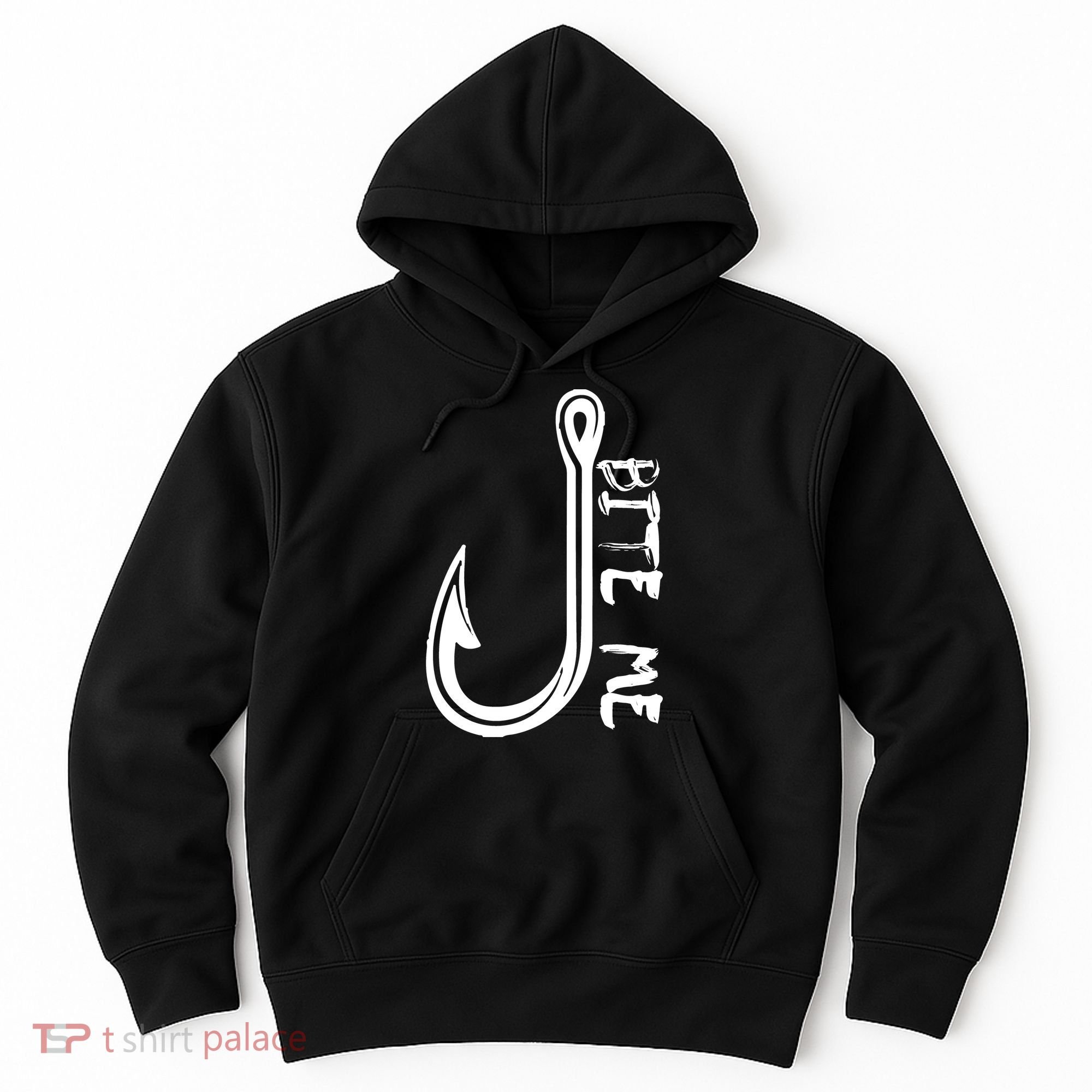 Bite Me Fishing Hook Hoodie