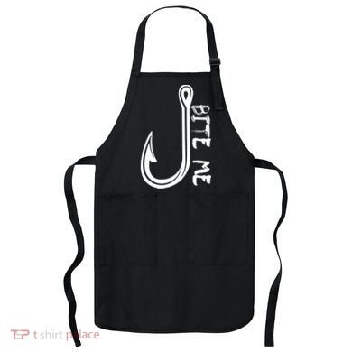 Bite Me Fishing Hook Apron