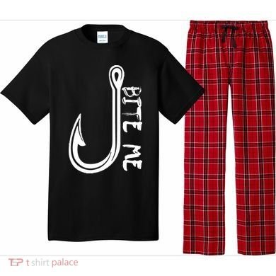 Bite Me Fishing Hook Pajama Set