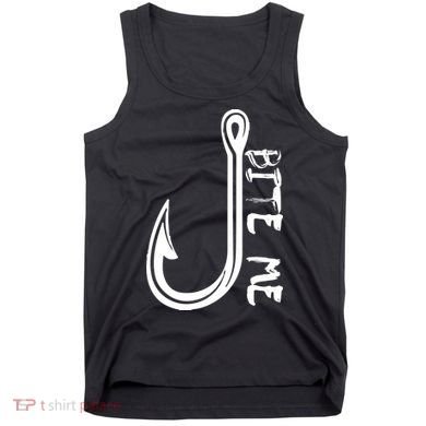 Bite Me Fishing Hook Tank Top