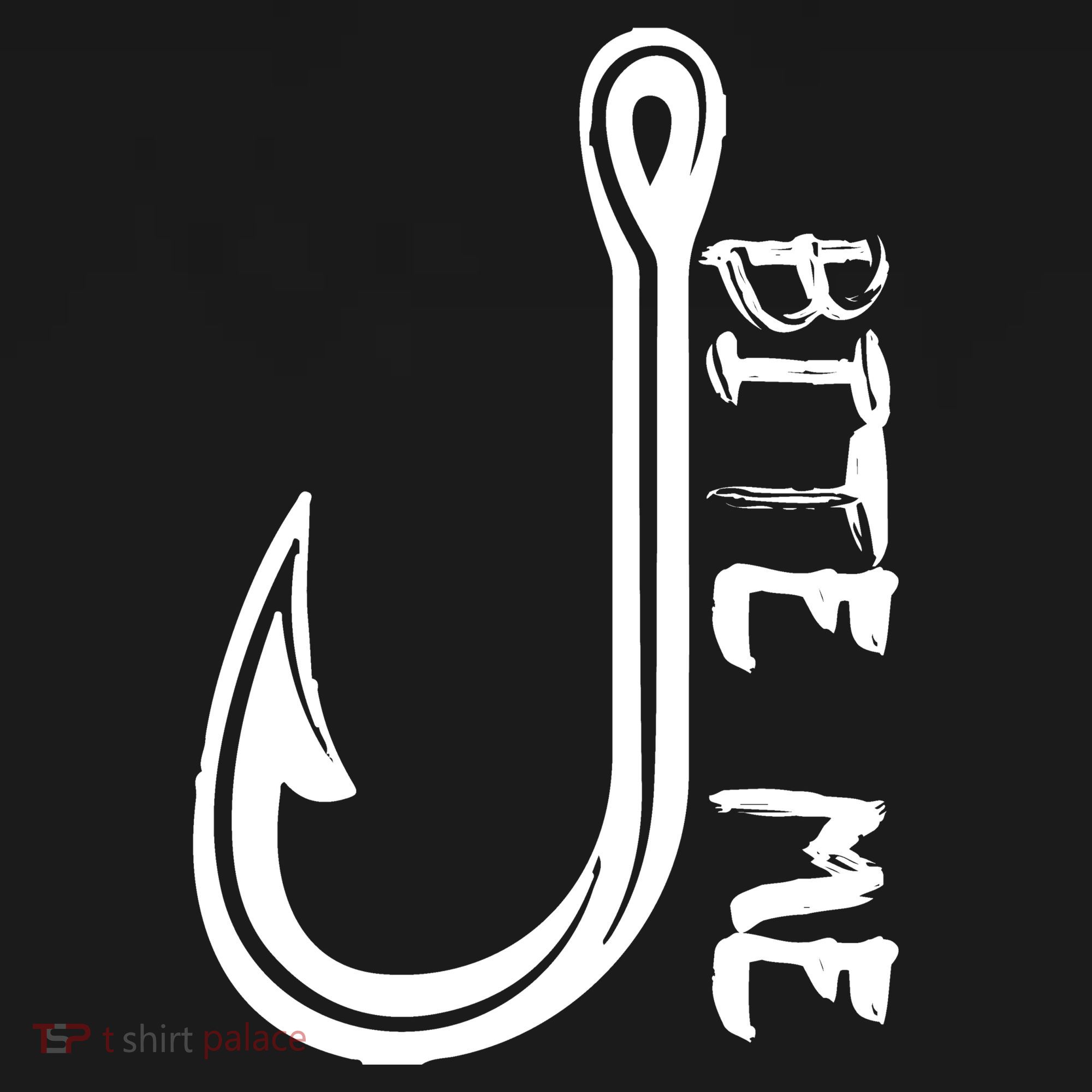 Bite Me Fishing Hook Tank Top