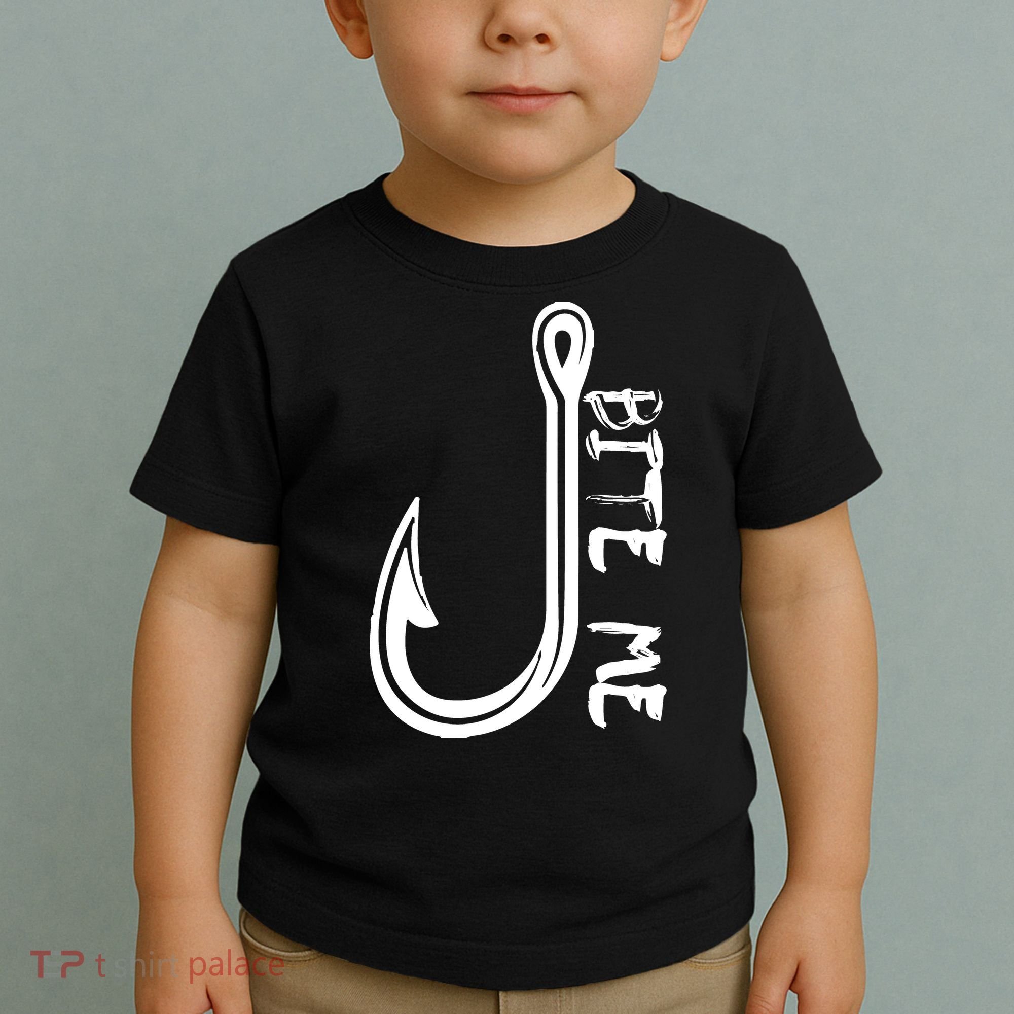 Bite Me Fishing Hook Toddler T-Shirt
