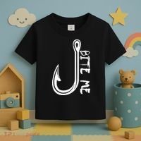 Bite Me Fishing Hook Toddler T-Shirt thumb 3