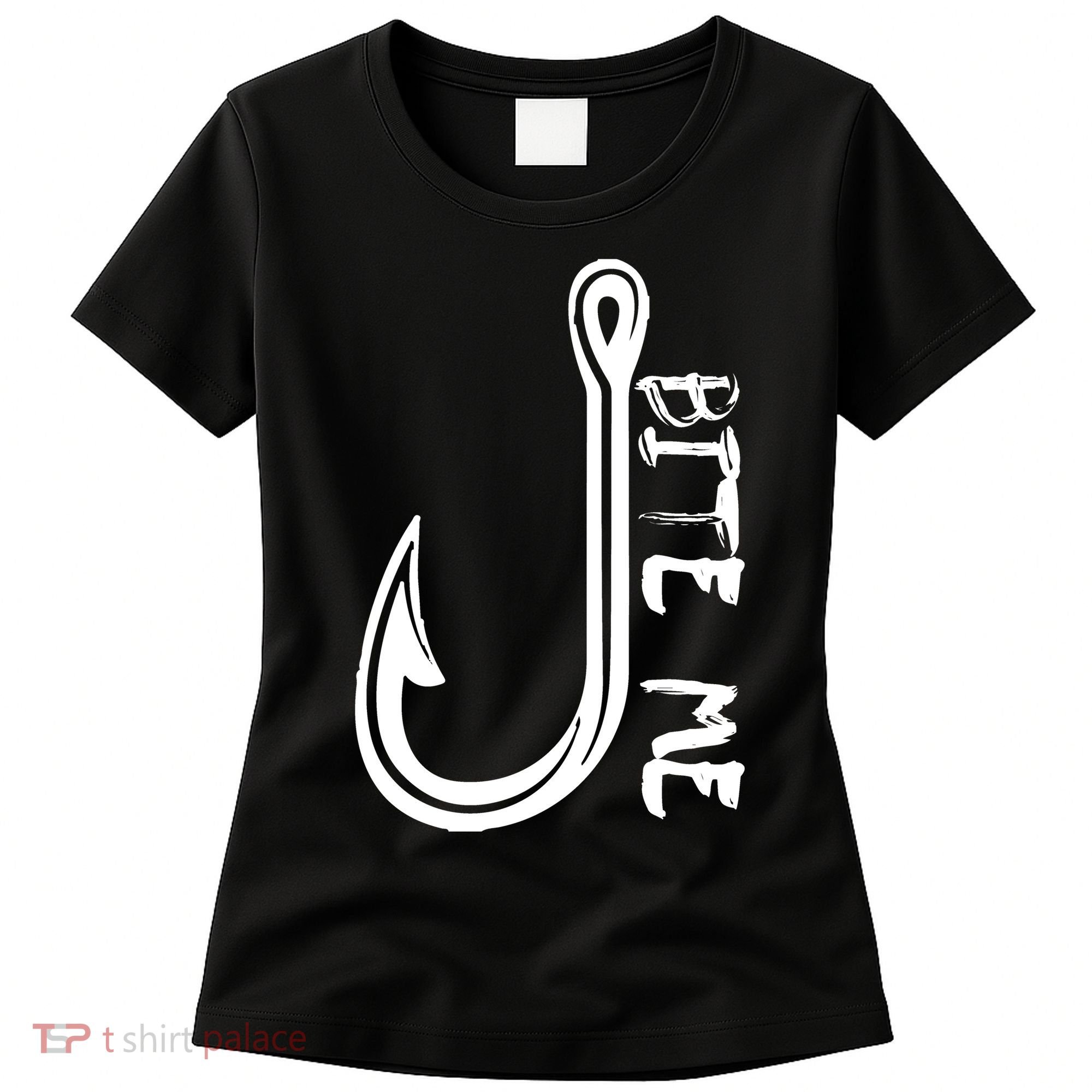 Bite Me Fishing Hook Women's T-Shirt