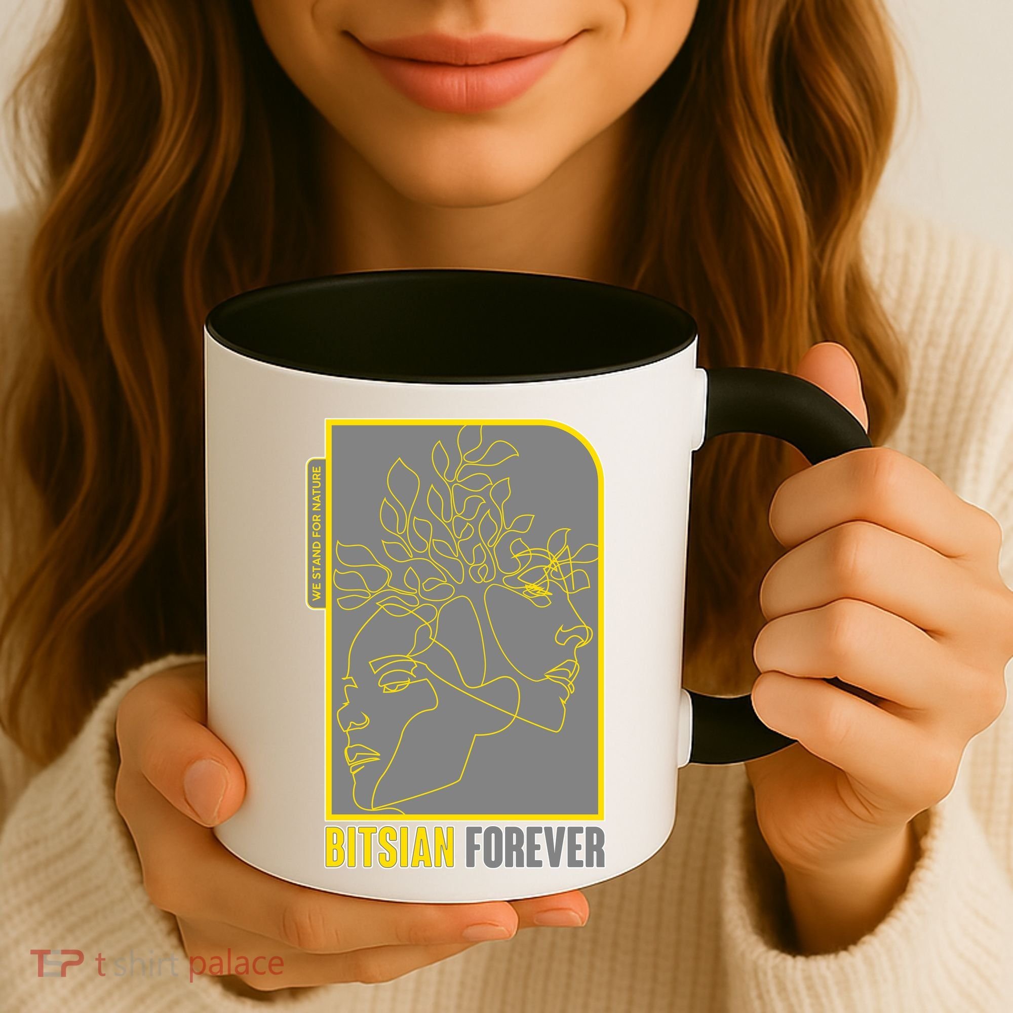 Bitsian Forever We Stand For Nature Coffee Mug