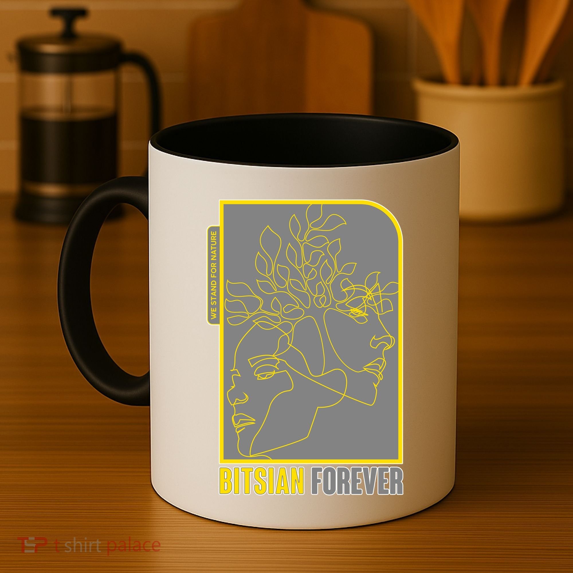 Bitsian Forever We Stand For Nature Coffee Mug