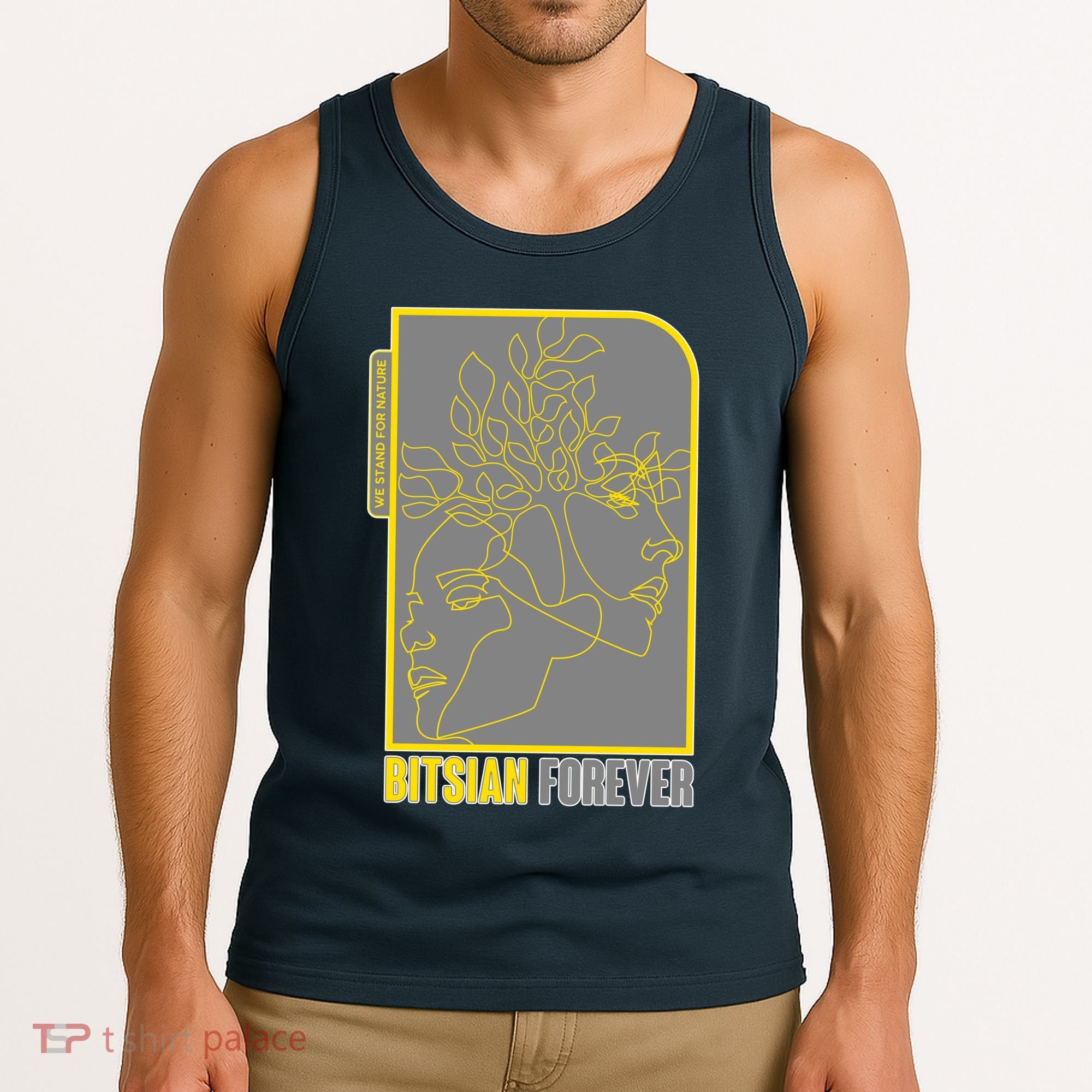 Bitsian Forever We Stand For Nature Tank Top