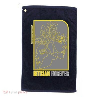 Bitsian Forever We Stand For Nature Golf Towel