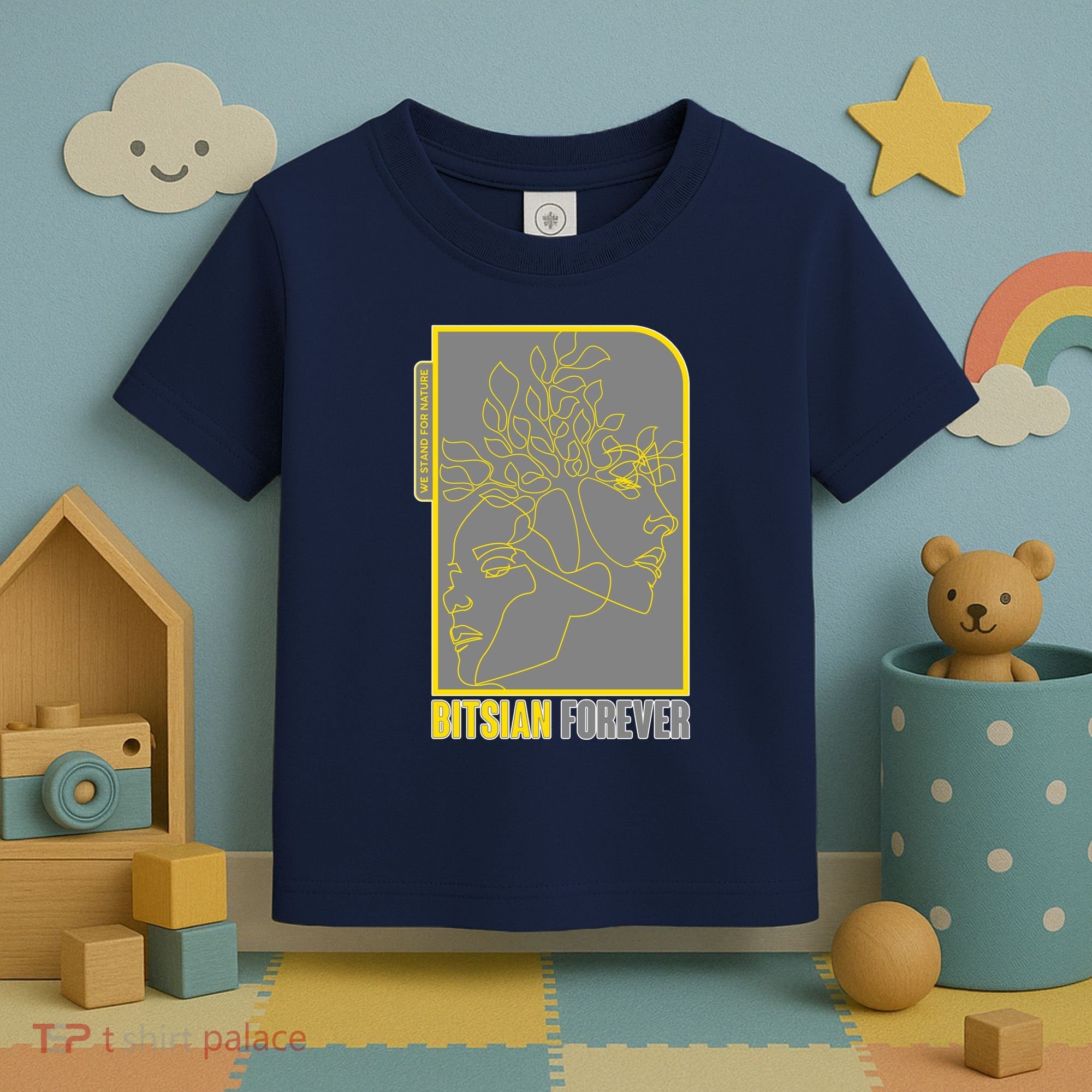 Bitsian Forever We Stand For Nature Toddler T-Shirt