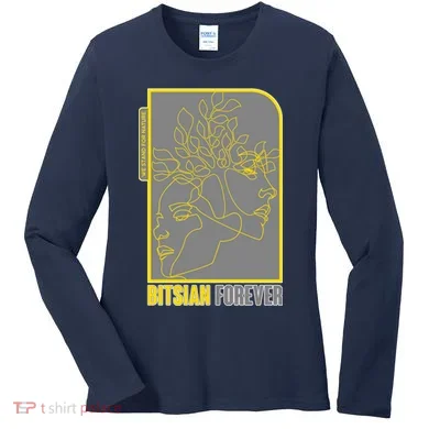 Bitsian Forever We Stand For Nature Women's Long Sleeve Shirt