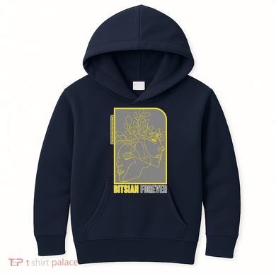 Bitsian Forever We Stand For Nature Kids Hoodie