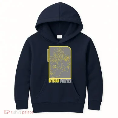 Bitsian Forever We Stand For Nature Kids Hoodie