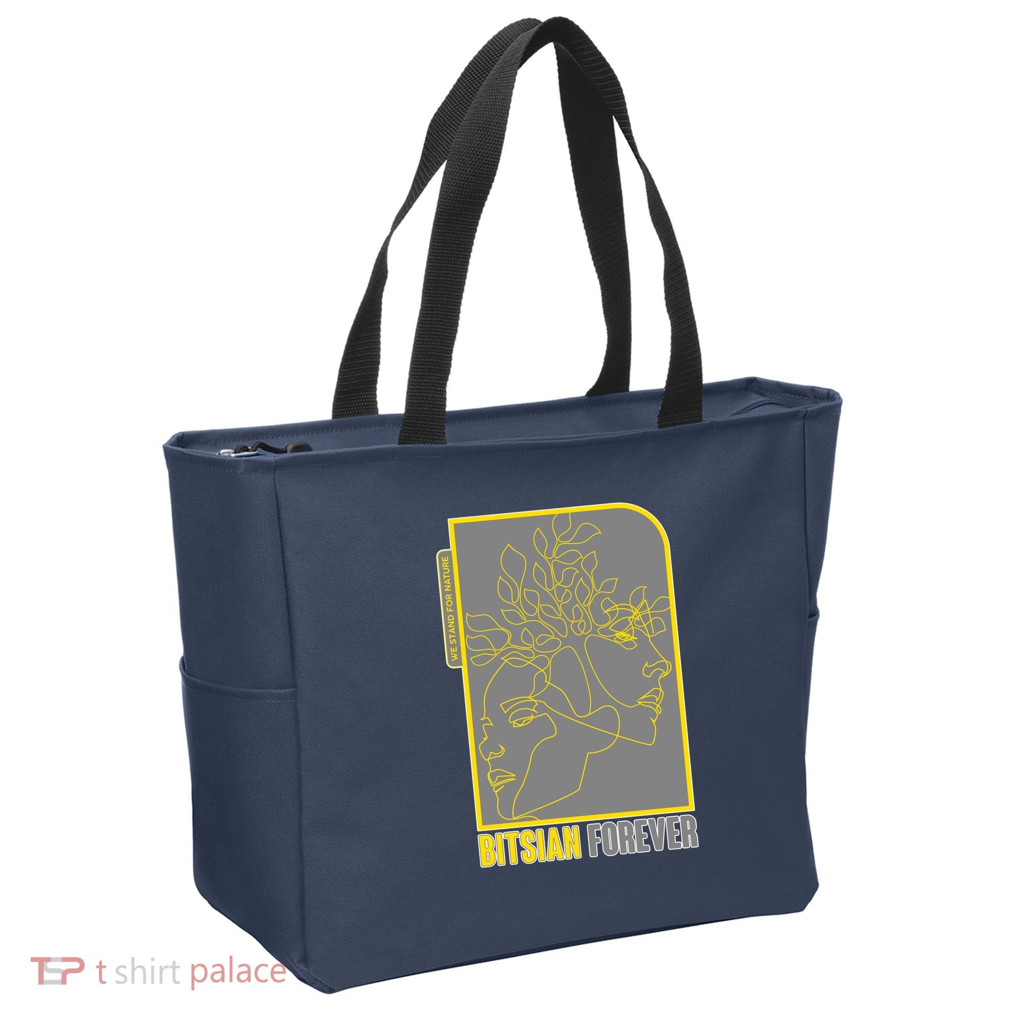 Bitsian Forever We Stand For Nature Tote Bag