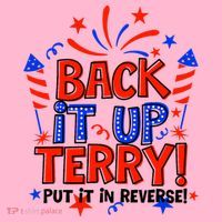 Back It Up Terry Put It In Reverse 4th Of July Fireworks Coaster thumb 2