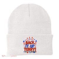 Back It Up Terry Put It In Reverse 4th Of July Fireworks Beanie thumb 0