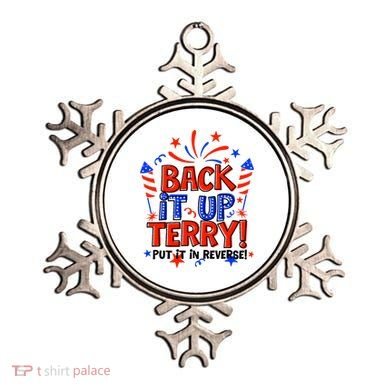 Back It Up Terry Put It In Reverse 4th Of July Fireworks Ornament