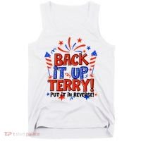 Back It Up Terry Put It In Reverse 4th Of July Fireworks Tank Top thumb 0