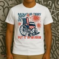 Back It Up Terry Put It In Reverse Fireworks Fun 4th Of July T-Shirt thumb 3