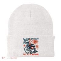 Back It Up Terry Put It In Reverse Fireworks Fun 4th Of July Beanie thumb 0