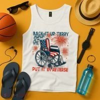 Back It Up Terry Put It In Reverse Fireworks Fun 4th Of July Tank Top thumb 4