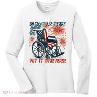 Back It Up Terry Put It In Reverse Fireworks Fun 4th Of July Women's Long Sleeve Shirt thumb 0