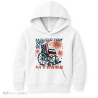 Back It Up Terry Put It In Reverse Fireworks Fun 4th Of July Kids Hoodie thumb 0
