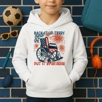 Back It Up Terry Put It In Reverse Fireworks Fun 4th Of July Kids Hoodie thumb 2