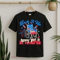 Back It Up Terry Put It In Reverse Firework 4th Of July T-Shirt thumb 2
